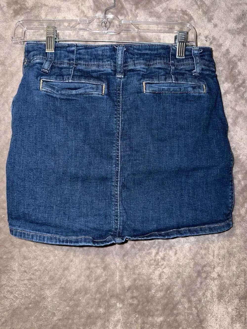 We The Free Daylight Denim Mini Skirt Size 25 Blue